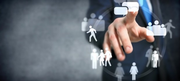 photo of a businessman virtual concept